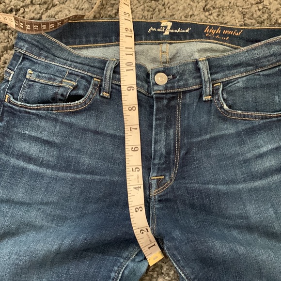 7 for all mankind high waist boot cut - Picture 6 of 11